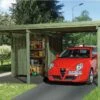 Carport En Bois PLUS (5x4) -Solid || Axi || EXIT TOYS Soldes Boutique 60752425000 1