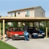 Carport Master Duo XXL (6x8) -Solid || Axi || EXIT TOYS Soldes Boutique 60960791000