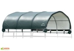 Toiture Souple Pour Enclos Animaux En Polyéthylène 13,7 M² -Solid || Axi || EXIT TOYS Soldes Boutique abri animaux box chevaux souple acier bache polyethylene 1