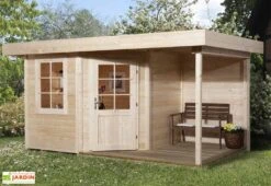 Abri Design Fides 2 (Plusieurs Tailles) 28mm -Solid || Axi || EXIT TOYS Soldes Boutique abri bois fides 2 brut