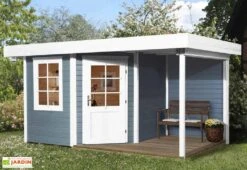 Abri Design Fides 2 (Plusieurs Tailles) 28mm -Solid || Axi || EXIT TOYS Soldes Boutique abri bois fides 2 gris claire