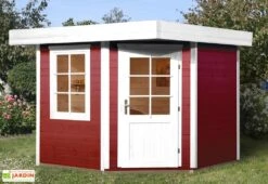 Abri Design Fides 1 (Plusieurs Tailles) 28mm -Solid || Axi || EXIT TOYS Soldes Boutique abri bois fides rouge 1