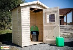 Abri De Jardin Bois Eden (1,6x1,2) 16mm+Plancher -Solid || Axi || EXIT TOYS Soldes Boutique abri de jardin bois eden 1 6x1 2 16mm plancher