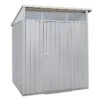 Abri De Jardin En Acier Galvanisé Duramax Modern 4 M² Gris Silver