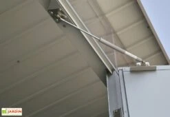 Abri De Jardin En Acier Galvanisé Duramax Modern 4 M² Gris Silver -Solid || Axi || EXIT TOYS Soldes Boutique abri jardin acier galvanise duramax modern 6x5 gris 5