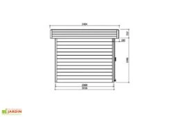 Solid Abri De Jardin Bois Malmo 28 Mm (391x301) -Solid || Axi || EXIT TOYS Soldes Boutique abri jardin bois 28 mm 3 4