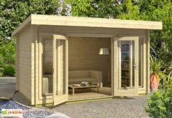 Abri De Jardin Bois D’épicéa Brut Dorset 9 M²