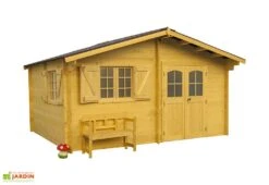 Abri De Jardin Bois 42 Mm (444x515x260cm) -Solid || Axi || EXIT TOYS Soldes Boutique abri jardin bois 42mm 444x515x260 2