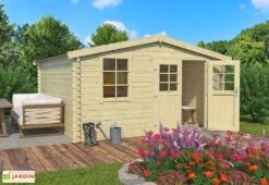 Abri De Jardin En Bois D’épicéa Brut 16 M² - Bekky