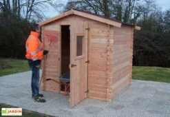 Abri De Jardin En Bois Douglas 20 Mm – 4,71 M² : 2,31 X 2,04 M -Solid || Axi || EXIT TOYS Soldes Boutique abri jardin bois douglas habrita 20mm