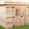 Abri De Jardin En Bois D’Épicéa Brut 11 M² -Solid || Axi || EXIT TOYS Soldes Boutique abri jardin bois epicea brut 11 m 2