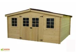Abri De Jardin En Bois D’Épicéa Brut 12 M² -Solid || Axi || EXIT TOYS Soldes Boutique abri jardin bois epicea brut 12 m 1 1