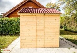 Abri De Jardin En Bois D’Épicéa Brut 6,6 M² -Solid || Axi || EXIT TOYS Soldes Boutique abri jardin bois epicea brut 6m