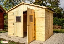 Abri De Jardin En Bois D’Épicéa Brut 6,6 M² -Solid || Axi || EXIT TOYS Soldes Boutique abri jardin bois epicea brut 6m 5