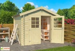 Abri De Jardin En Bois D’Épicéa Brut Anny 4,76 M²
