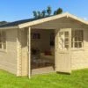 Abri De Jardin En Bois D’Épicéa Brut Norderney 3 (14 M²) -Solid || Axi || EXIT TOYS Soldes Boutique abri jardin bois epicea brut norderney 3 14 m