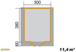 Abri De Jardin En Bois D’Épicéa Brut Premium 28 (4 Tailles) -Solid || Axi || EXIT TOYS Soldes Boutique abri jardin bois epicea brut premium 28 4 tailles 4