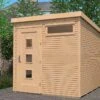 Abri De Jardin Bois D’Épicéa Design 171 Weka-Line T2 Confort - 8,8 M² -Solid || Axi || EXIT TOYS Soldes Boutique abri jardin bois epicea design 171 weka line t2 confort 88m