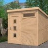 Abri De Jardin Bois D’Épicéa Design 171 Weka-Line T1 Confort - 5,6 M² -Solid || Axi || EXIT TOYS Soldes Boutique abri jardin bois epicea design 171 weka linet1 confort 56m