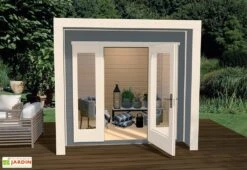 Abri De Jardin En Bois D’Épicéa Design 263 Weka-Line T1 - 5,6 M² -Solid || Axi || EXIT TOYS Soldes Boutique abri jardin bois epicea design 263 weka linet1 1