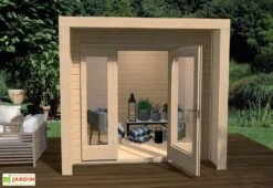 Abri De Jardin En Bois D’Épicéa Design 263 Weka-Line T1 - 5,6 M² -Solid || Axi || EXIT TOYS Soldes Boutique abri jardin bois epicea design 263 weka linet1
