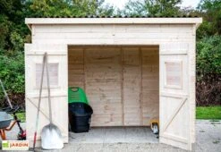 Abri De Jardin En Bois D’Épicéa Massif Brut 6,6 M² -Solid || Axi || EXIT TOYS Soldes Boutique abri jardin bois epicea massif brut 66m 3