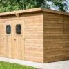 Abri De Jardin En Bois D’épicéa Traité Theora – 4,97 M² -Solid || Axi || EXIT TOYS Soldes Boutique abri jardin bois epicea theora