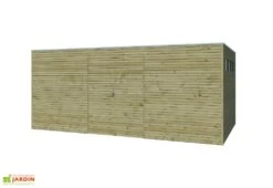 Abri De Jardin En Bois D’épicéa Traité Qube 15 M² -Solid || Axi || EXIT TOYS Soldes Boutique abri jardin bois epicea traite qube 15m2 1