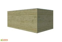 Abri De Jardin En Bois D’épicéa Traité Qube 15 M² -Solid || Axi || EXIT TOYS Soldes Boutique abri jardin bois epicea traite qube 15m2 2
