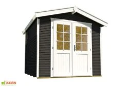 Abri De Jardin En Bois D’Épicéa WekaLine 6,1 M² (3 Coloris) -Solid || Axi || EXIT TOYS Soldes Boutique abri jardin bois epicea wekaline 6 1 m 3 coloris 4