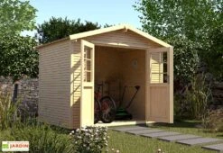 Abri De Jardin En Bois D’Épicéa WekaLine 7 M² (3 Coloris) -Solid || Axi || EXIT TOYS Soldes Boutique abri jardin bois epicea wekaline 7 m 3 coloris 5