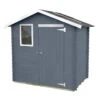 Abri De Jardin En Bois De Pin Traité Livia – 2,57 M² -Solid || Axi || EXIT TOYS Soldes Boutique abri jardin bois pin livia gris