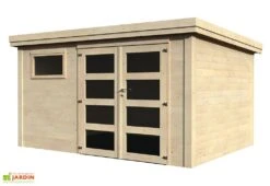 Abri De Jardin En Bois De Sapin Brut Paolo 10 M² -Solid || Axi || EXIT TOYS Soldes Boutique abri jardin bois sapin brut paolo