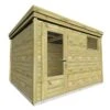 Abri De Jardin En Bois De Pin Traité Et Toiture Bac Acier – 8,3 M² 2 Abri De Jardin En Bois De Pin Traité Et Toiture Bac Acier – 8,3 M² -Solid || Axi || EXIT TOYS Soldes Boutique abri jardin bois traite porte vitree