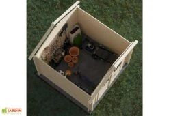 Abri De Jardin En Bois D’épicéa Brut Juno – 5,9 M² -Solid || Axi || EXIT TOYS Soldes Boutique abri jardin dans jardin toit ouvert