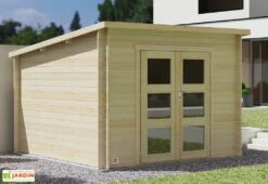 Abri De Jardin En épicéa De 8,9 M² Ep. 28 Mm - Juno
