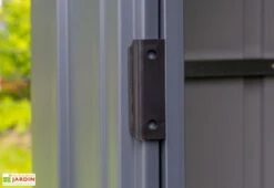 Abri De Jardin En Métal Gris Spacemaker Acier Galvanisé – 3 M² -Solid || Axi || EXIT TOYS Soldes Boutique abri jardin metal acier galvanise spacemaker 65 4