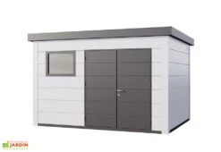 Abri De Jardin En Métal Eleganto Plus – 11,6 M² -Solid || Axi || EXIT TOYS Soldes Boutique abri jardin metal eleganto plus blanc