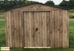 Abri De Jardin En Métal Duramax Woodgrain Imitation Bois 8 M² -Solid || Axi || EXIT TOYS Soldes Boutique abri jardin metal imitation bois duramax woodgrain 10x8 2 1