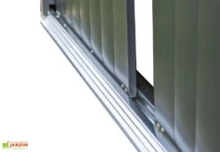 Abri De Jardin En Métal Gris Spacemaker Acier Galvanisé – 7 M² -Solid || Axi || EXIT TOYS Soldes Boutique abri jardin metal spacemaker gris acier galvanise 300cm 5