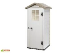 Abri De Jardin Mural En PVC Evo 80 Beige (82x82cm) -Solid || Axi || EXIT TOYS Soldes Boutique abri jardin mural pvc evo80