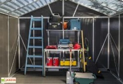Abri De Jardin En Polycarbonate Et Aluminium Yukon 7 M² -Solid || Axi || EXIT TOYS Soldes Boutique abri jardin polycarbonate aluminium yukon 7 m 2