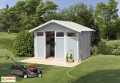 Grosfillex Abri De Jardin PVC Utility 7,5 -Solid || Axi || EXIT TOYS Soldes Boutique abri jardin pvc 75bleu
