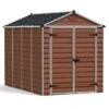 Abri De Jardin Skylight 5,6 M² Ambre | Palram - Canopia -Solid || Axi || EXIT TOYS Soldes Boutique abri jardin pvc skylight 702921 palram