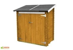 Abri De Jardin En Bois De Pin Traité Ambrogio – 155 X 85 X 165 Cm -Solid || Axi || EXIT TOYS Soldes Boutique abri jardin remise bois brut