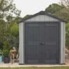 Keter Abri De Jardin PVC Brossium 757 (229x223) -Solid || Axi || EXIT TOYS Soldes Boutique abri jardin resine gris brossium 6