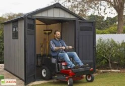 Keter Abri De Jardin PVC Brossium 759 (229x287) -Solid || Axi || EXIT TOYS Soldes Boutique abri jardin resine gris brossium 759 6