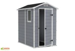 Keter Abri De Jardin Résine Premium 46 S Gris (192x130x198) -Solid || Axi || EXIT TOYS Soldes Boutique abri jardin resine gris premium 1