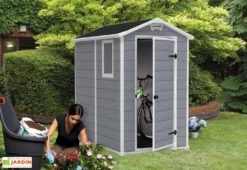 Keter Abri De Jardin Résine Premium 46 S Gris (192x130x198)
