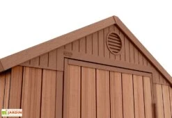 Keter Abri De Jardin En Résine Imitation Bois Darwin 46 – 2,2 M² -Solid || Axi || EXIT TOYS Soldes Boutique abri jardin resine imitation bois darwin46 22m 3